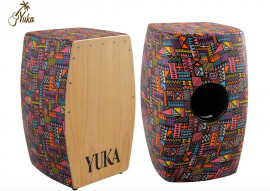 19" Кахон YUKA CAJ-PVC-FS AZTEC  - 19" Кахон YUKA CAJ-PVC-FS AZTEC 